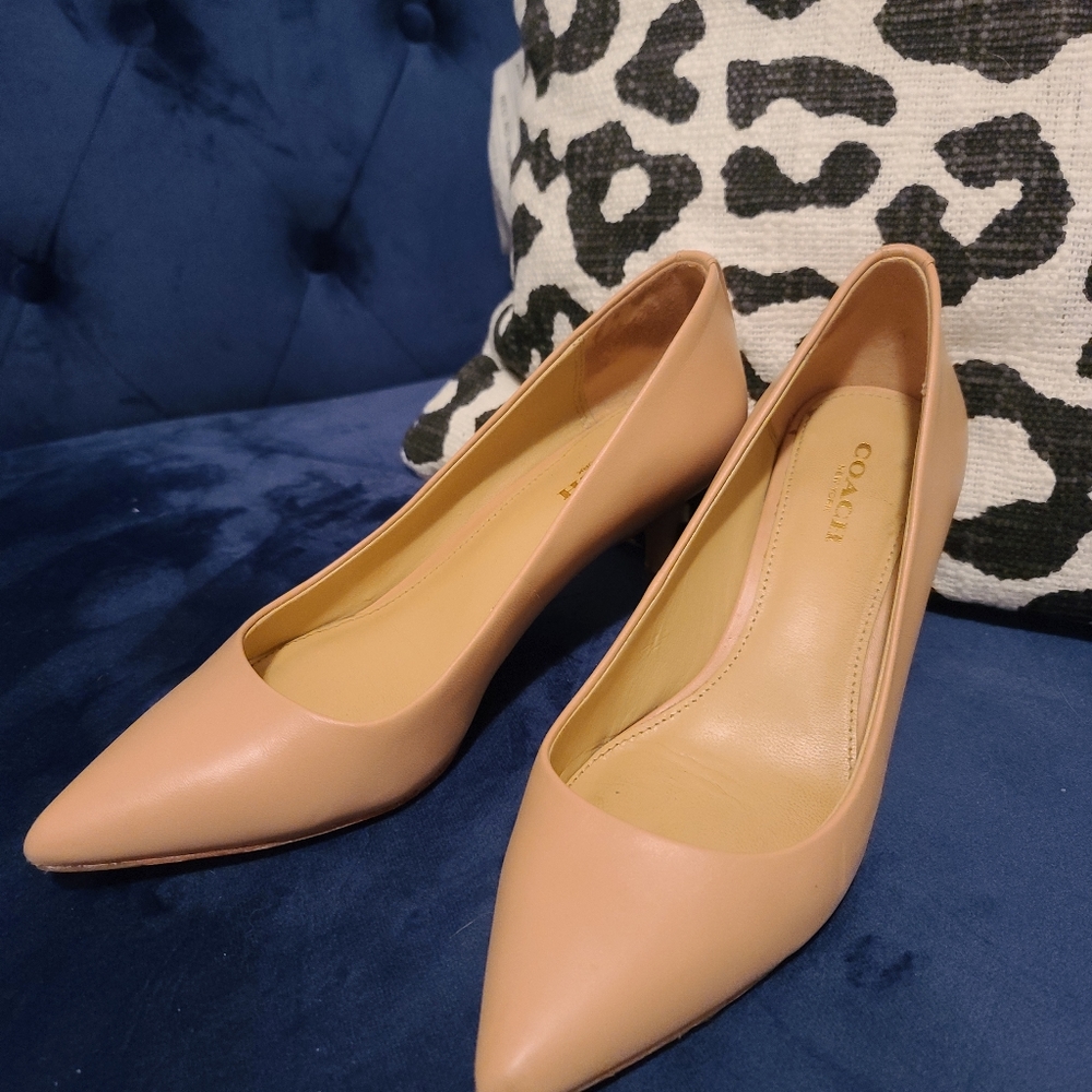 Coach Leather Heels